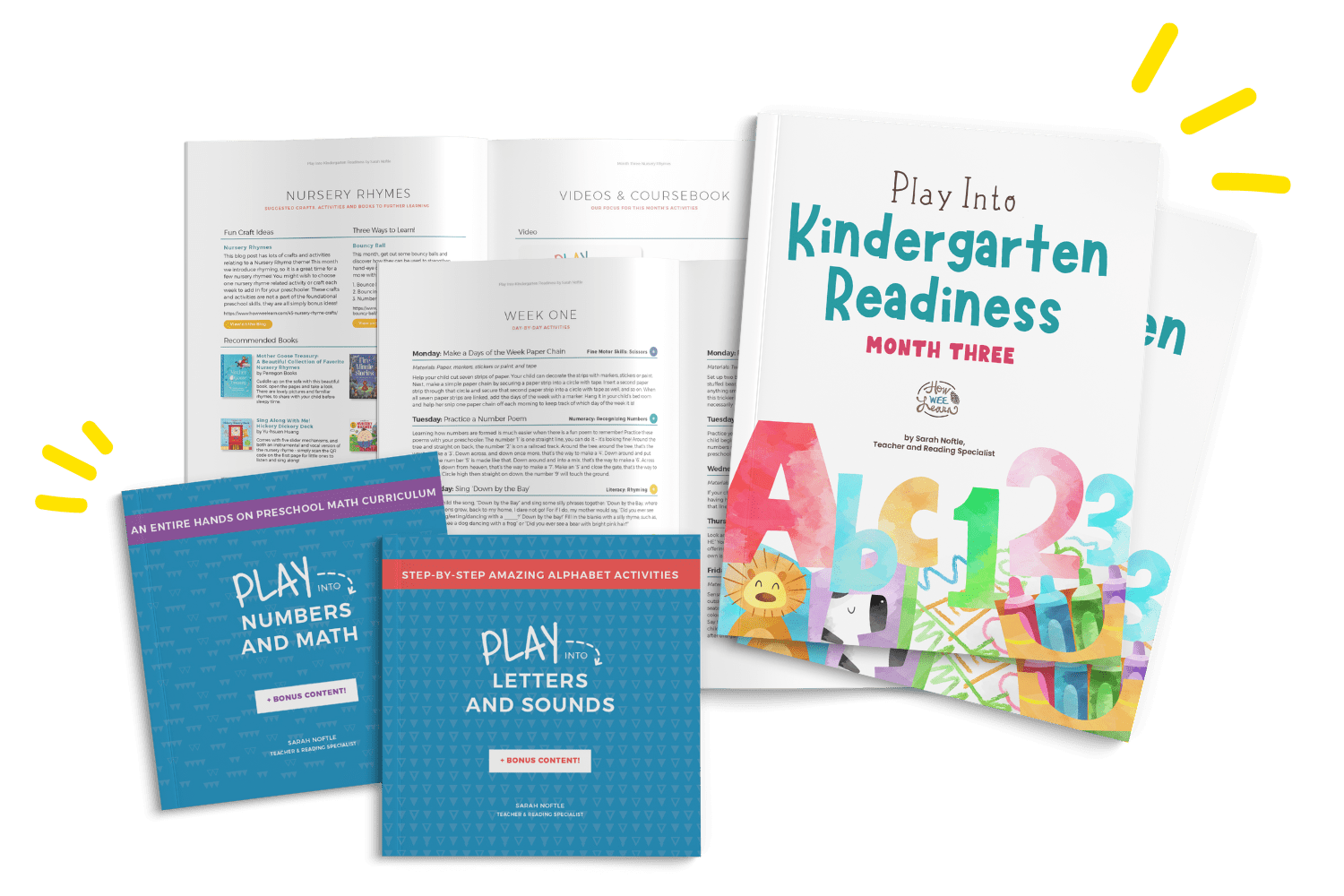 Confidently teach your 35 year old and develop the 4 Fundamental Preschool Skills in 20 minutes